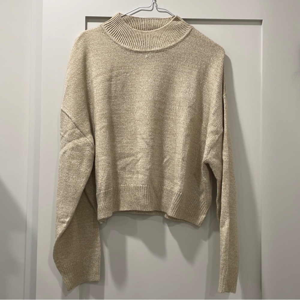 Cowlneck sweater